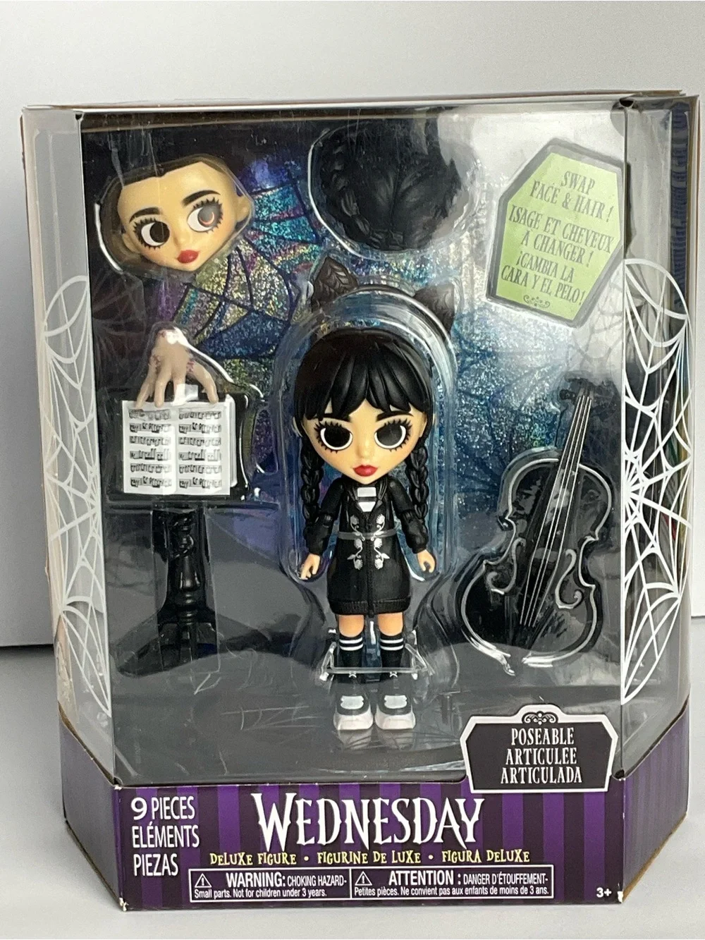 Wednesday Deluxe 6- inch Articulated Figure With Accessories
